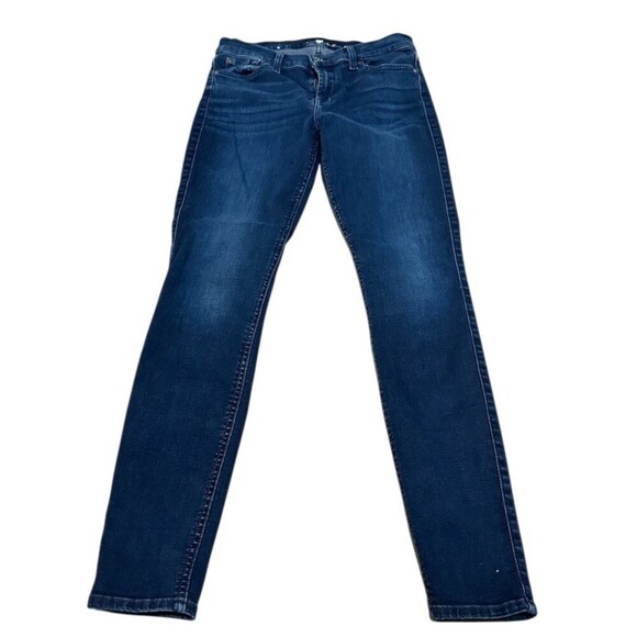 7 For All Mankind Denim - 7 For All Mankind Gwenevere Skinny Jeans Womens Size 28 Dark Wash Stretch